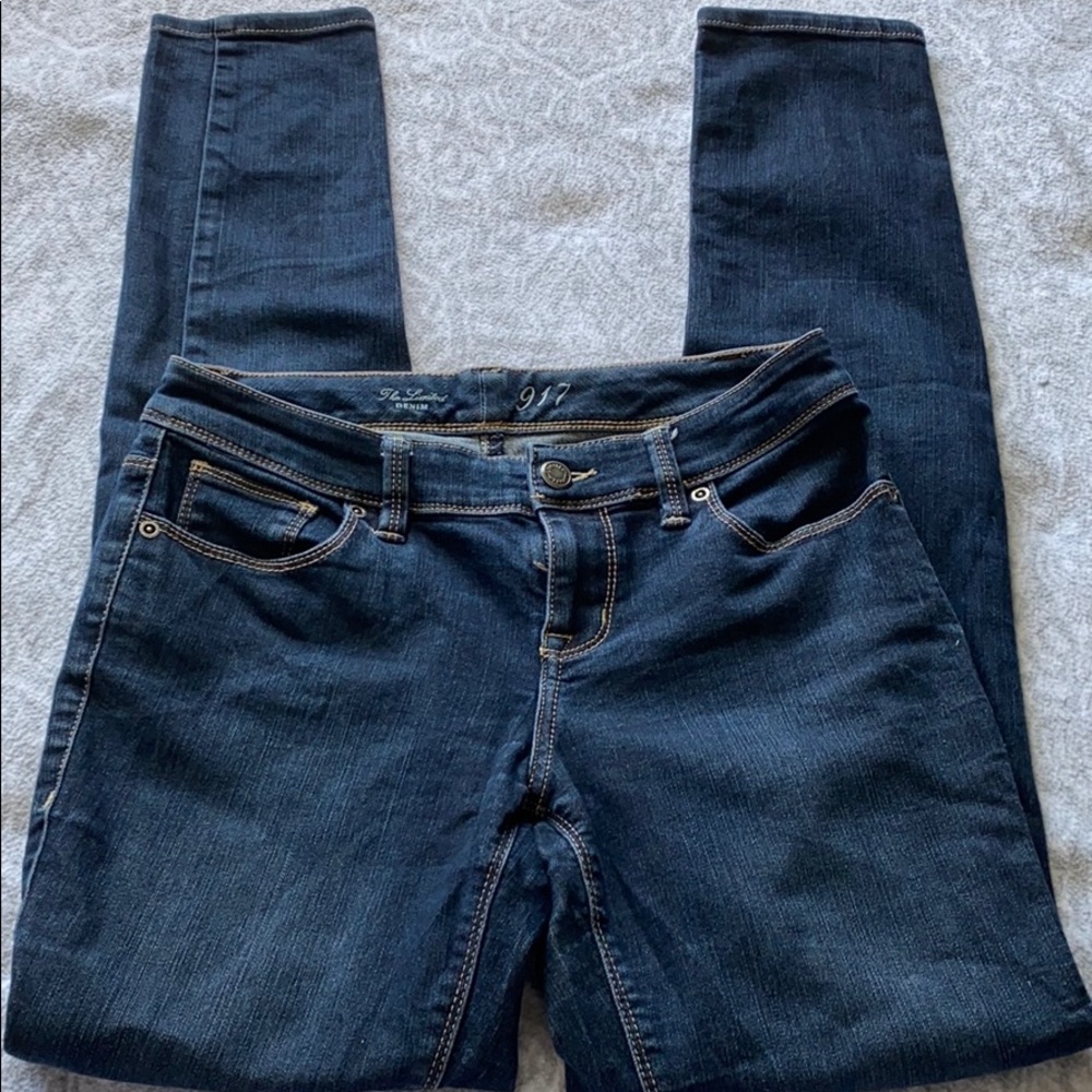 The Limited denim straight leg jeans size 4